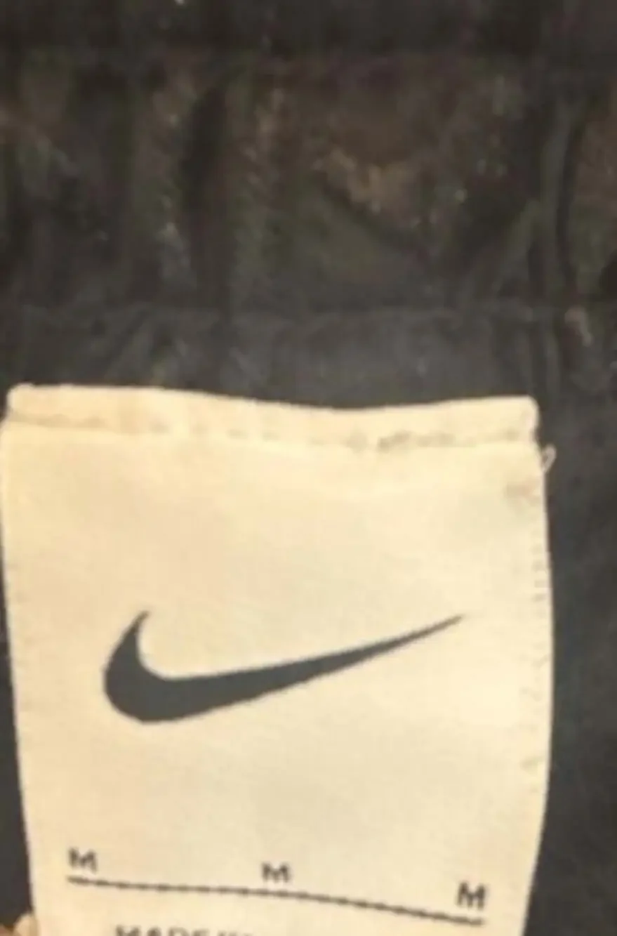 Nike Men's Black Swoosh Link All-Over Print Swim Volley Shorts Trunks